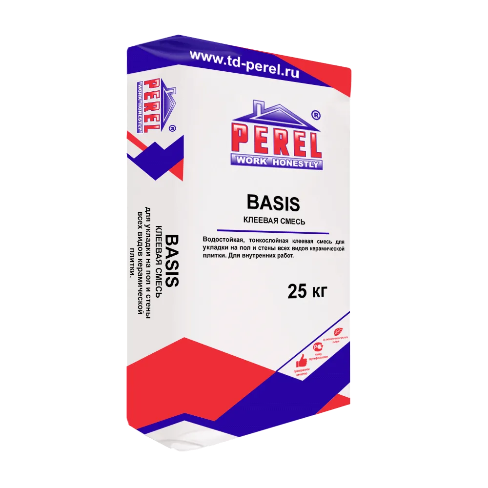 Клеевая смесь Perel Basis базовый 25 кг