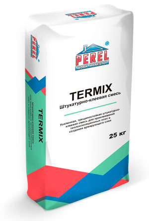 Штукатурно-клеевая смесь Perel Termix базовый 25 кг