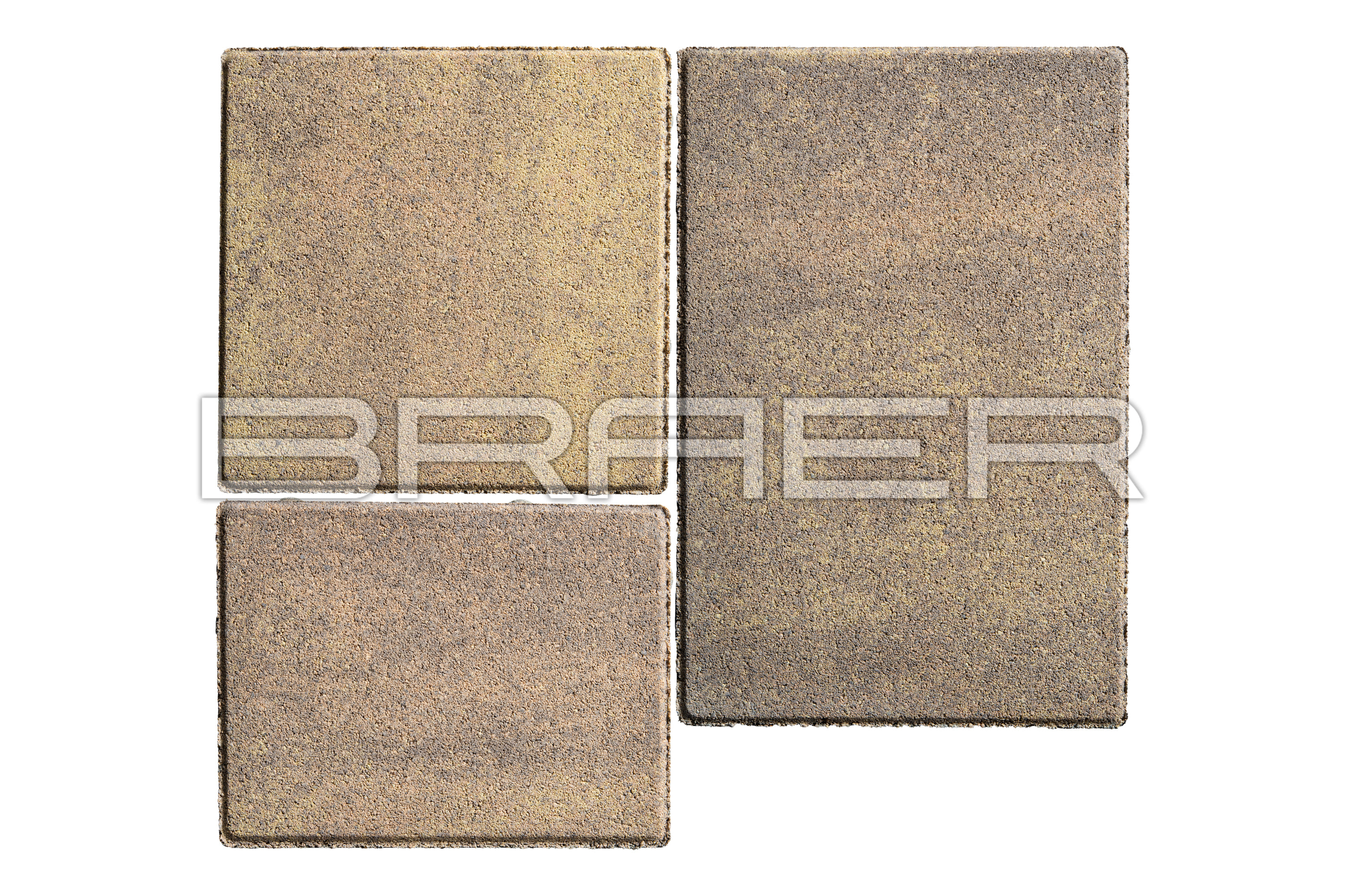 Тротуарная плитка Старый город Венусбергер, Color Mix Прайд, 40 мм