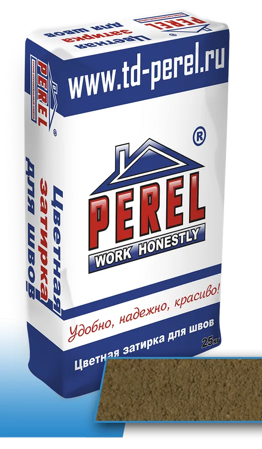 Затирочная смесь Perel RL медный 25 кг