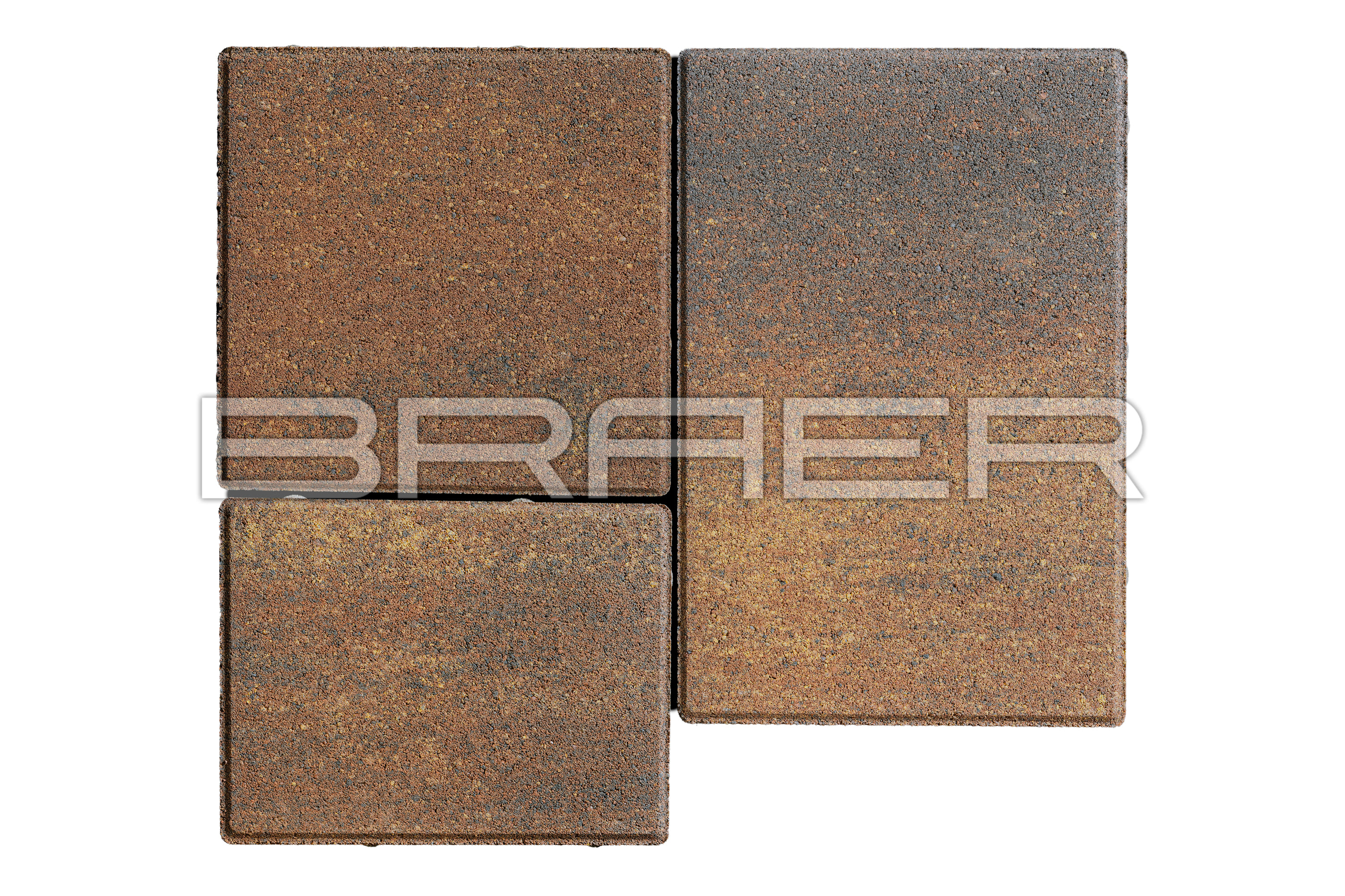 Тротуарная плитка Старый город Венусбергер, Color Mix Мальва, 40 мм