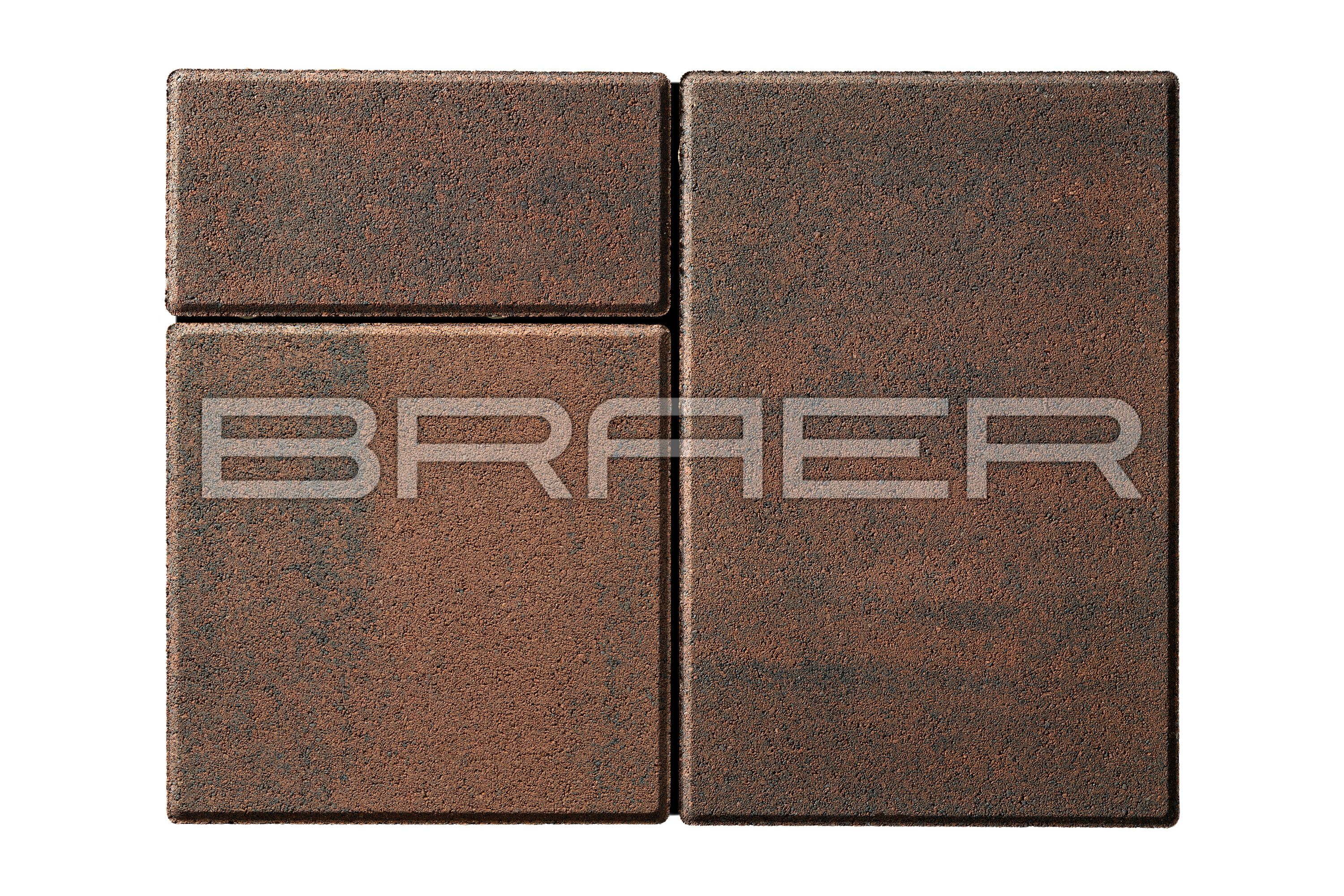 Тротуарная плитка Старый город Ландхаус, Color Mix Закат, 60 мм