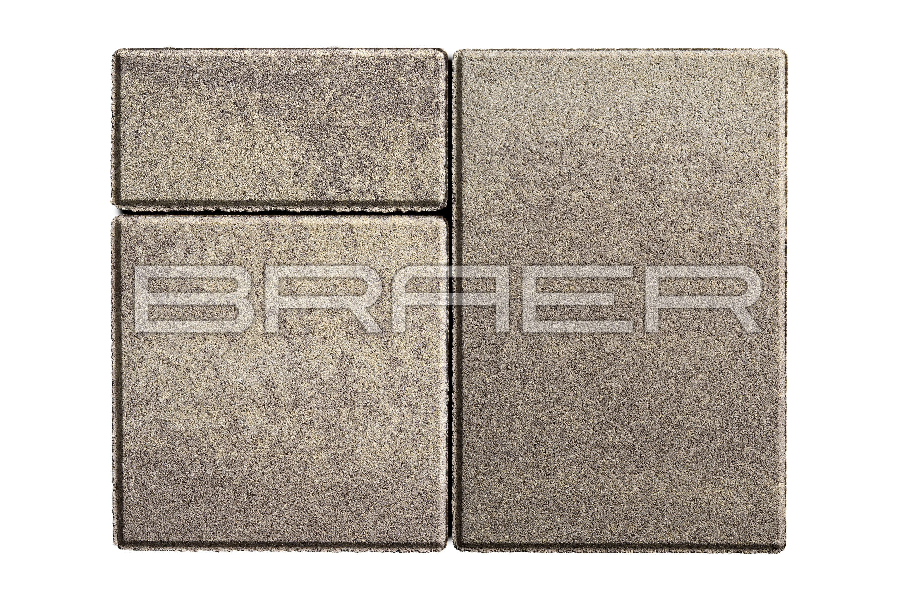 Тротуарная плитка Старый город Ландхаус, Color Mix Степь, 60 мм