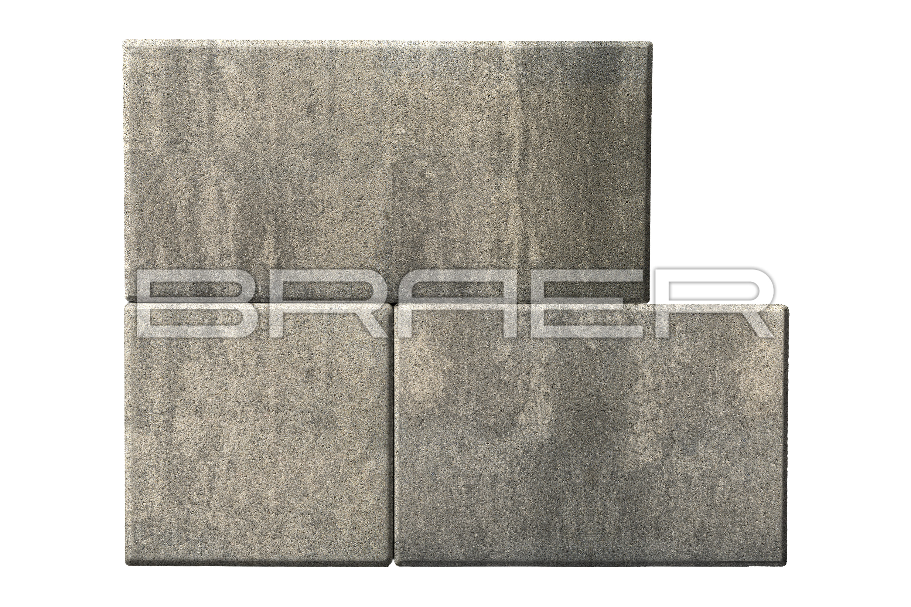 Тротуарная плитка Триада, Color Mix Туман, 60 мм